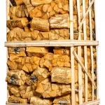 Brennholz 80 Säcke Birkenholz – 25cm – 100% trocken