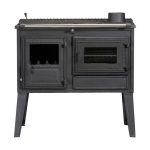 Globe Fire Atlas – Holzherd 7 kW aus Gusseisen mit Backofen & Kochplatten – Bild 4