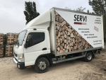 Holzkohle, 50 cm, trockene Hartholzpalette, bereit zum Brennen – Bild 4