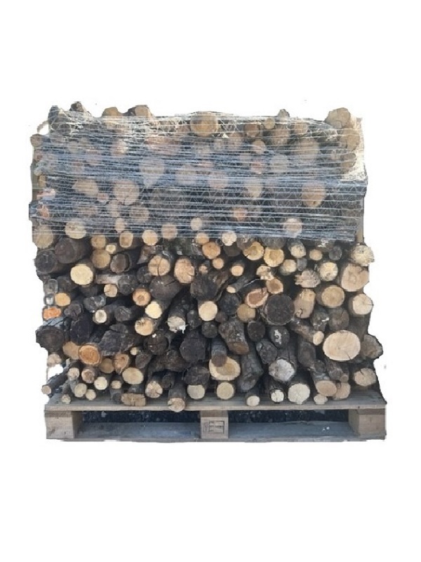 charbonnette.jpg Holzkohle, 50 cm, trockene Hartholzpalette, bereit zum Brennen – Bild 1