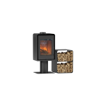 Domino-Holzofen mit Fuß und 2-Stufen-Modul – 8,5 kW – Bild 2
