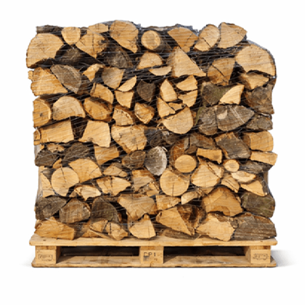 palette-buches-30-cm-chene.png Brennholz aus Eiche, 30 cm, trockene Scheite auf Palette – Bild 1