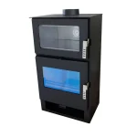 Holzofen mit Carrio Inox-Ofen – 9 kW – Bild 5