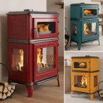 Holzofen mit Granit-Pop-Ofen – 11 kW