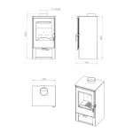 Stephania Holzofen – 7,5 kW – Bild 4